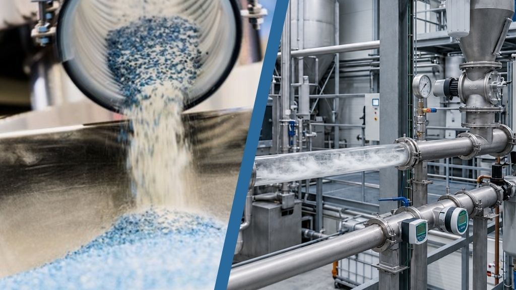 Handling Ultra-Light Particle Powders in Pneumatic Conveying System - Indpro